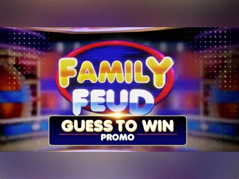 Family Feud: Message from 'Guess To Win Promo' winners .